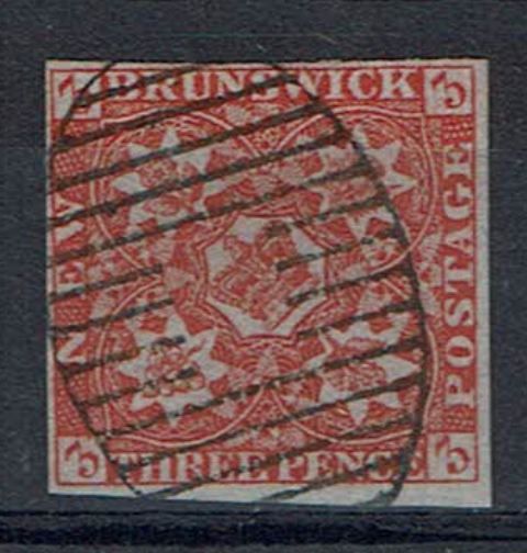 Image of Canada-New Brunswick SG 1 FU British Commonwealth Stamp